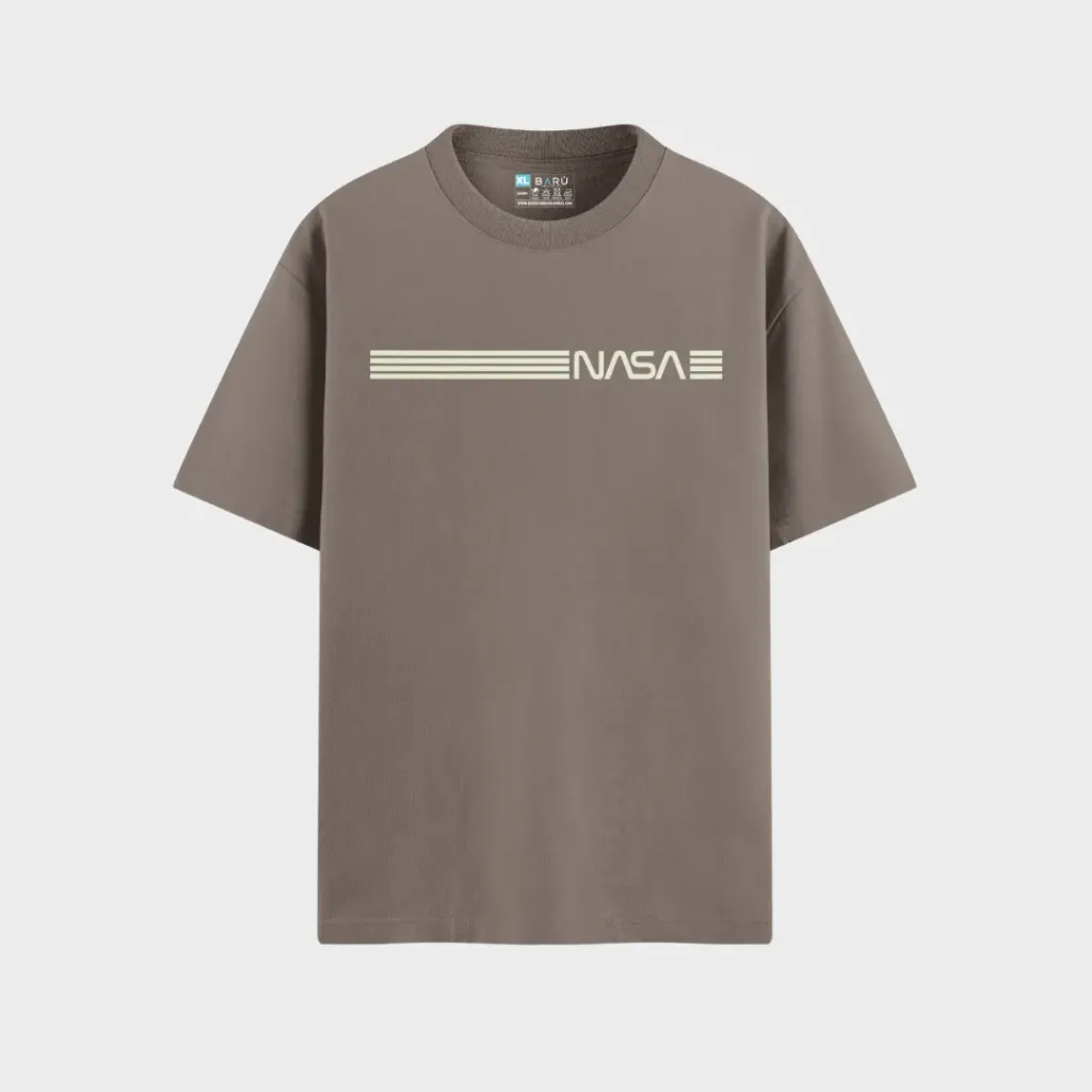 Oversize br - Nasa white (Azul bebe)