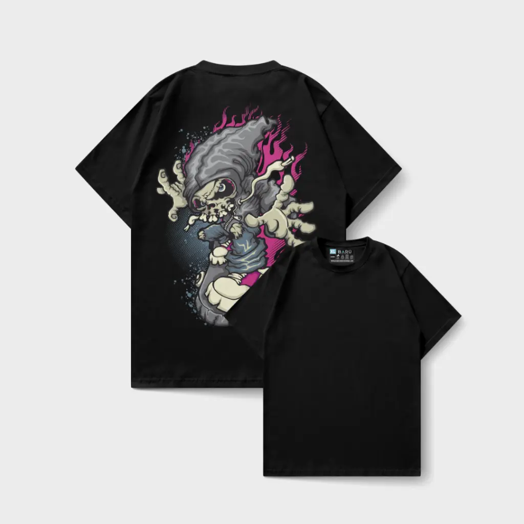 Camiseta skull - Table espalda