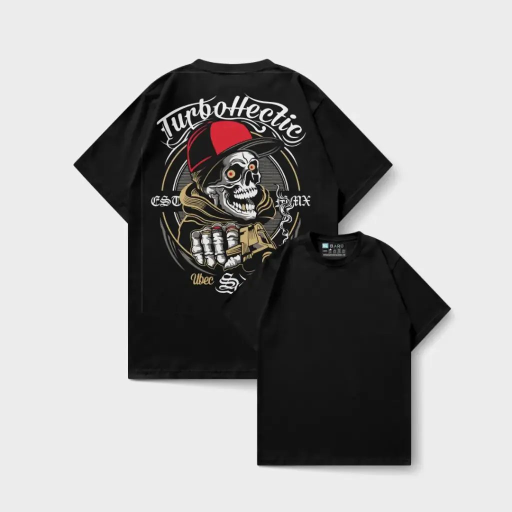 Camiseta skull - Turbo hectic