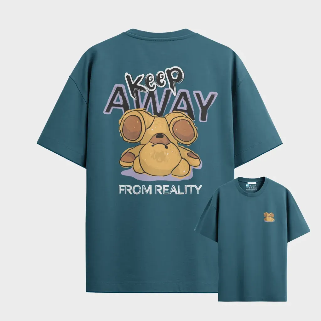 Oversize - Keep away (Azul jaspe)