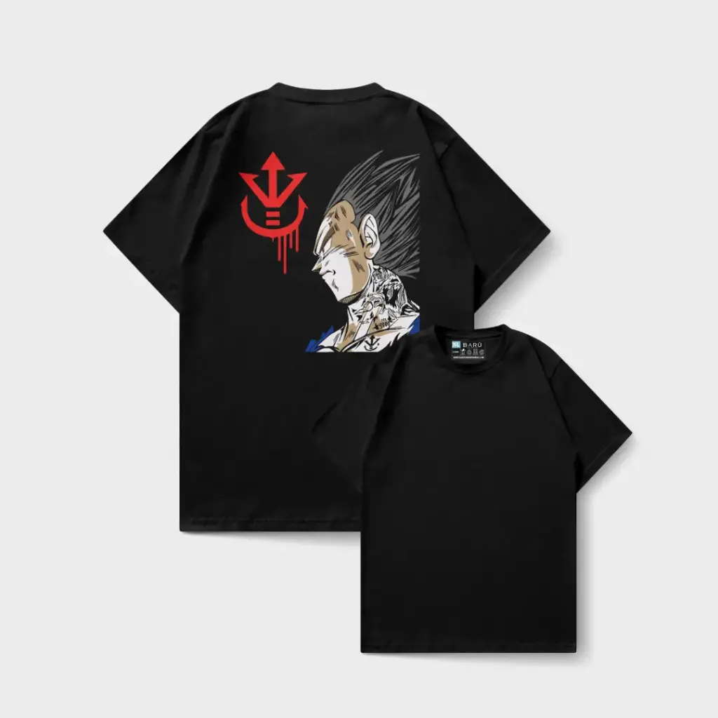Camiseta dragon ball - Vegeta marcial