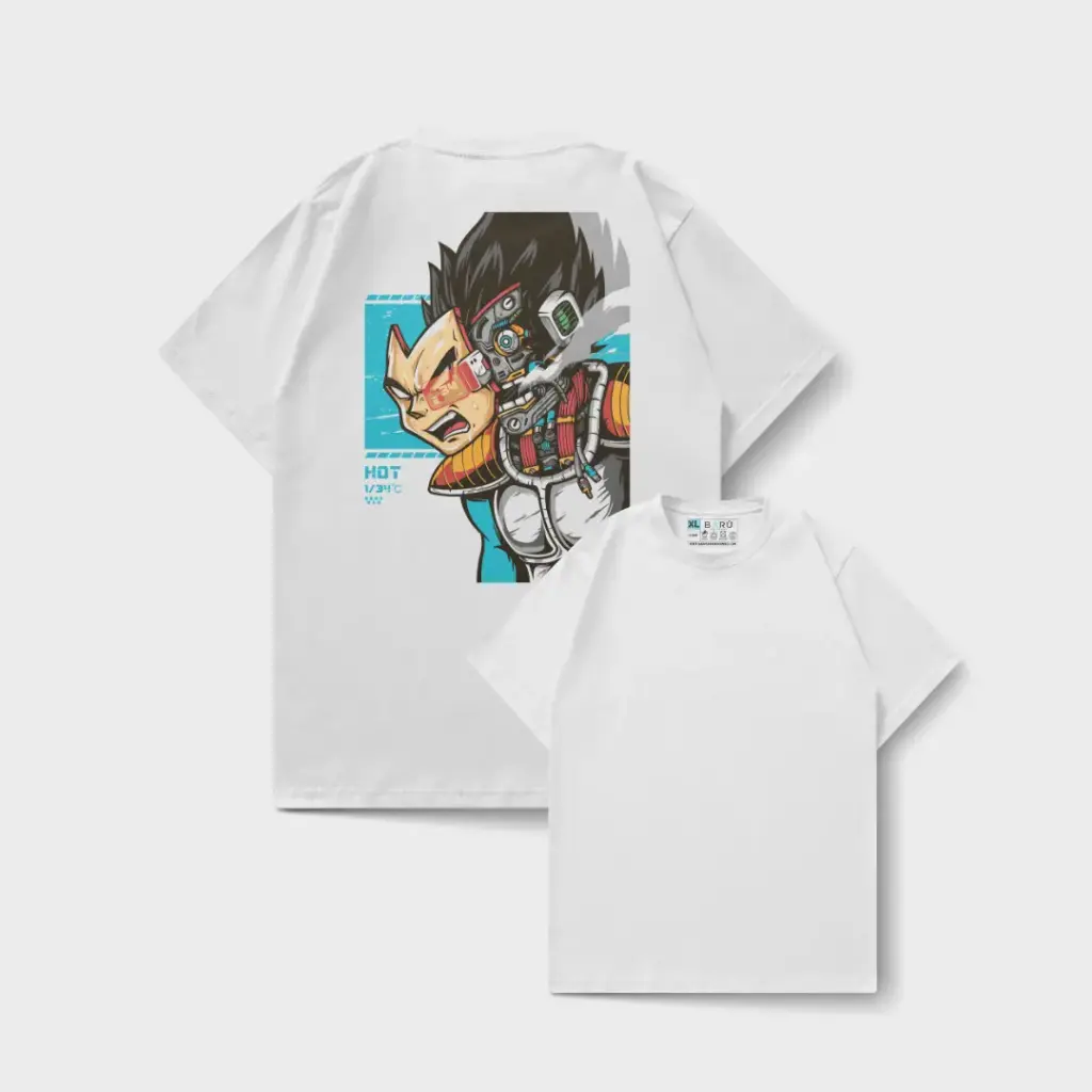 Camiseta dragon balla - Vegeta cyber