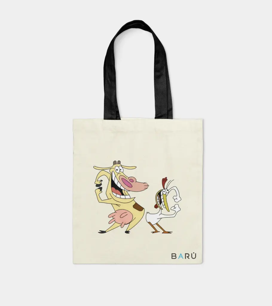 Bolsa de compra - Vaca y pollito