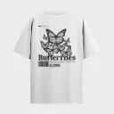 Oversize - Butter filies