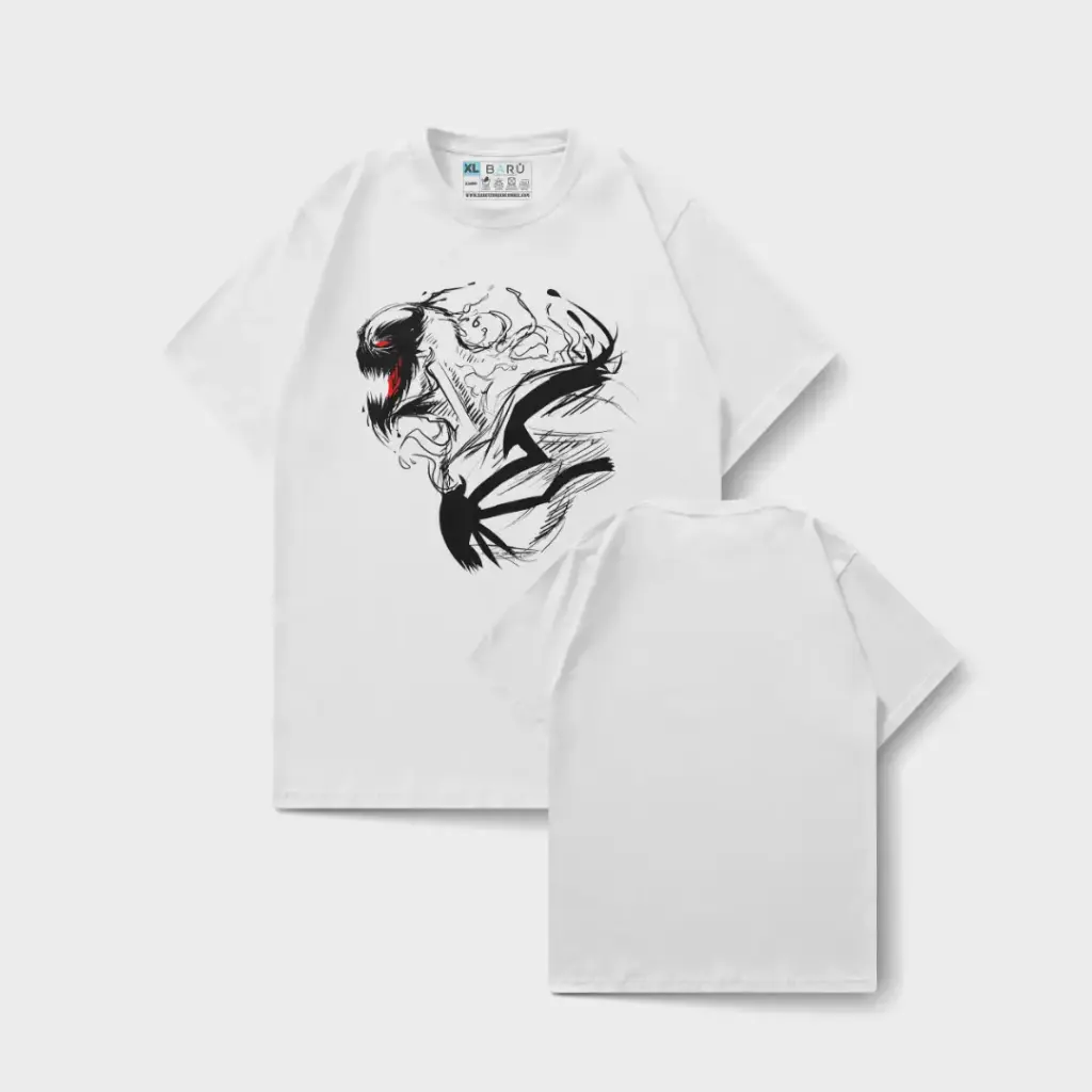 Camiseta Venom - Tinta negra