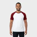 Beisbolera Blanco - Rojo