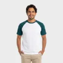 Beisbolera Blanco - Turquesa