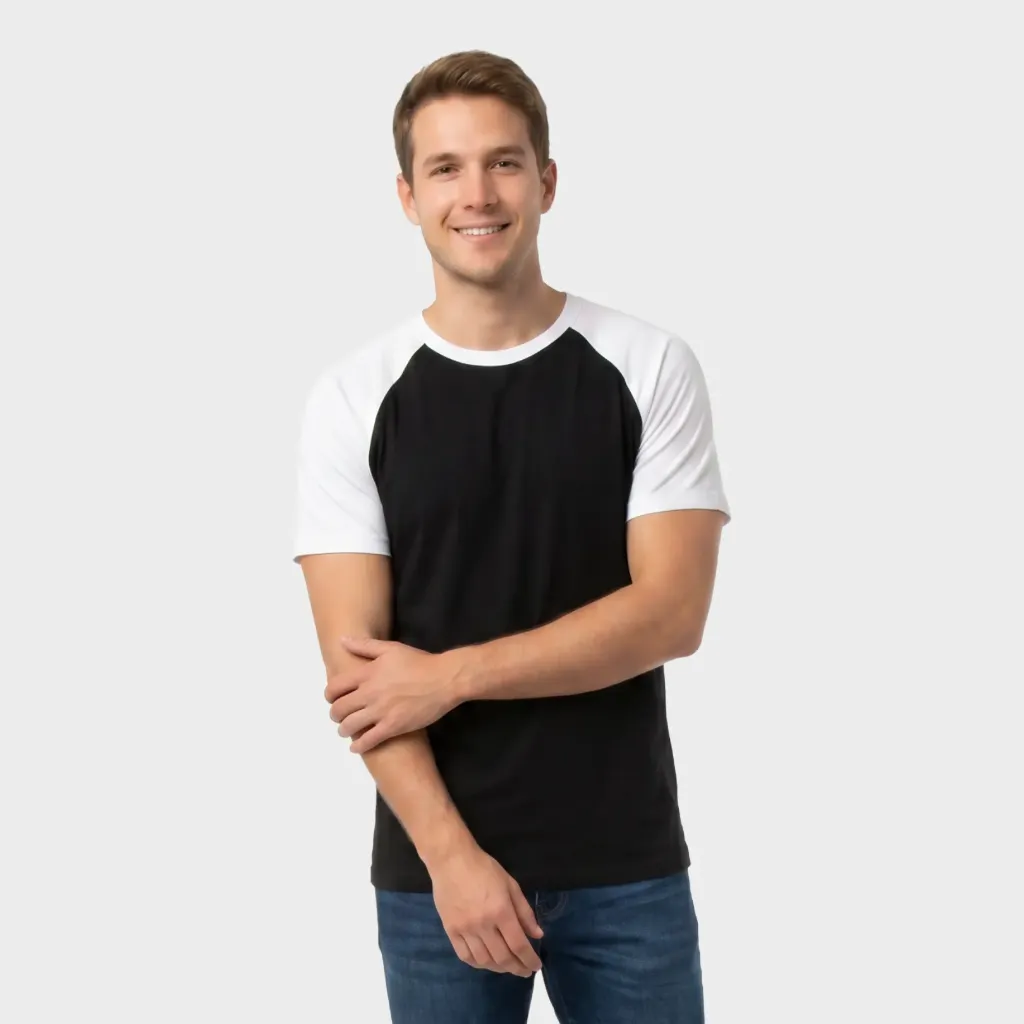 Beisbolera Negro - Blanco