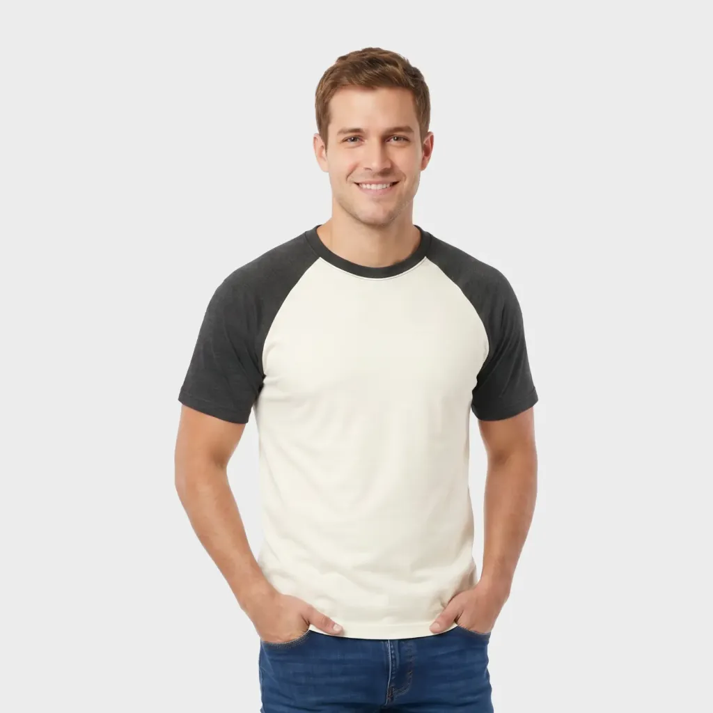 Beisbolera Marfil - Negro cross