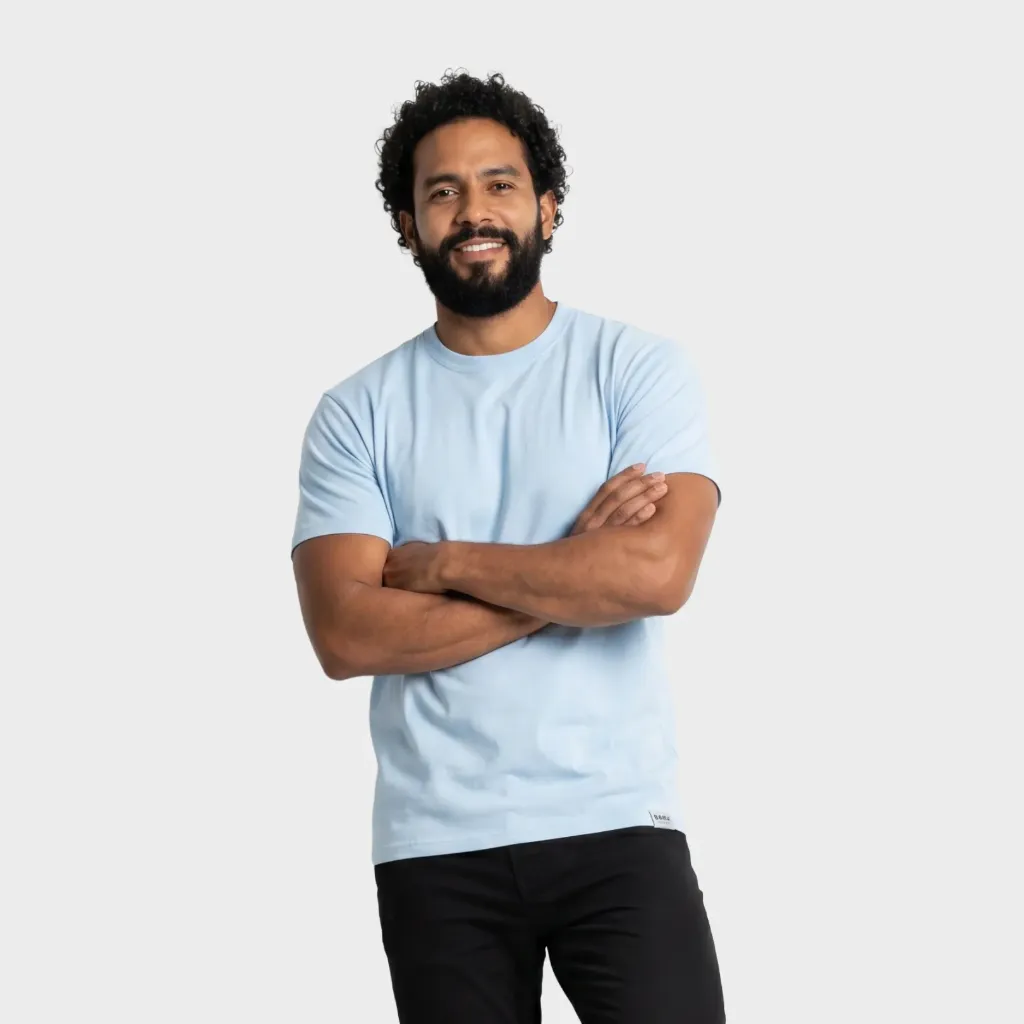 Camiseta clásica - Azul celeste