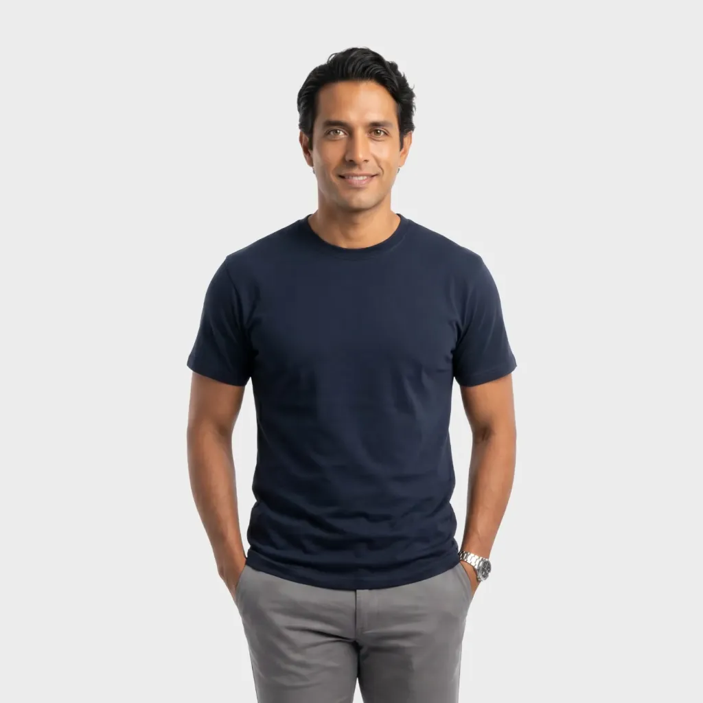 Camiseta clásica - Azul marino