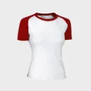 Polialgodon beisbolera mujer manga corta