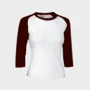 Polialgodon beisbolera mujer manga 3/4