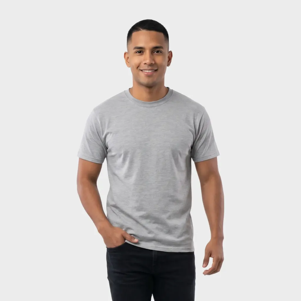 Camiseta clásica - Gris jaspe