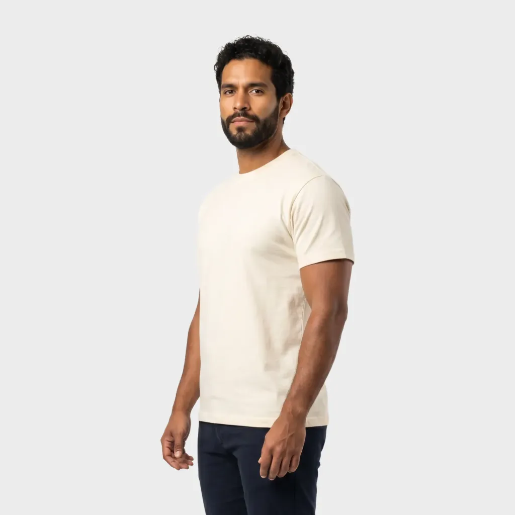 Camiseta clásica - Marfil