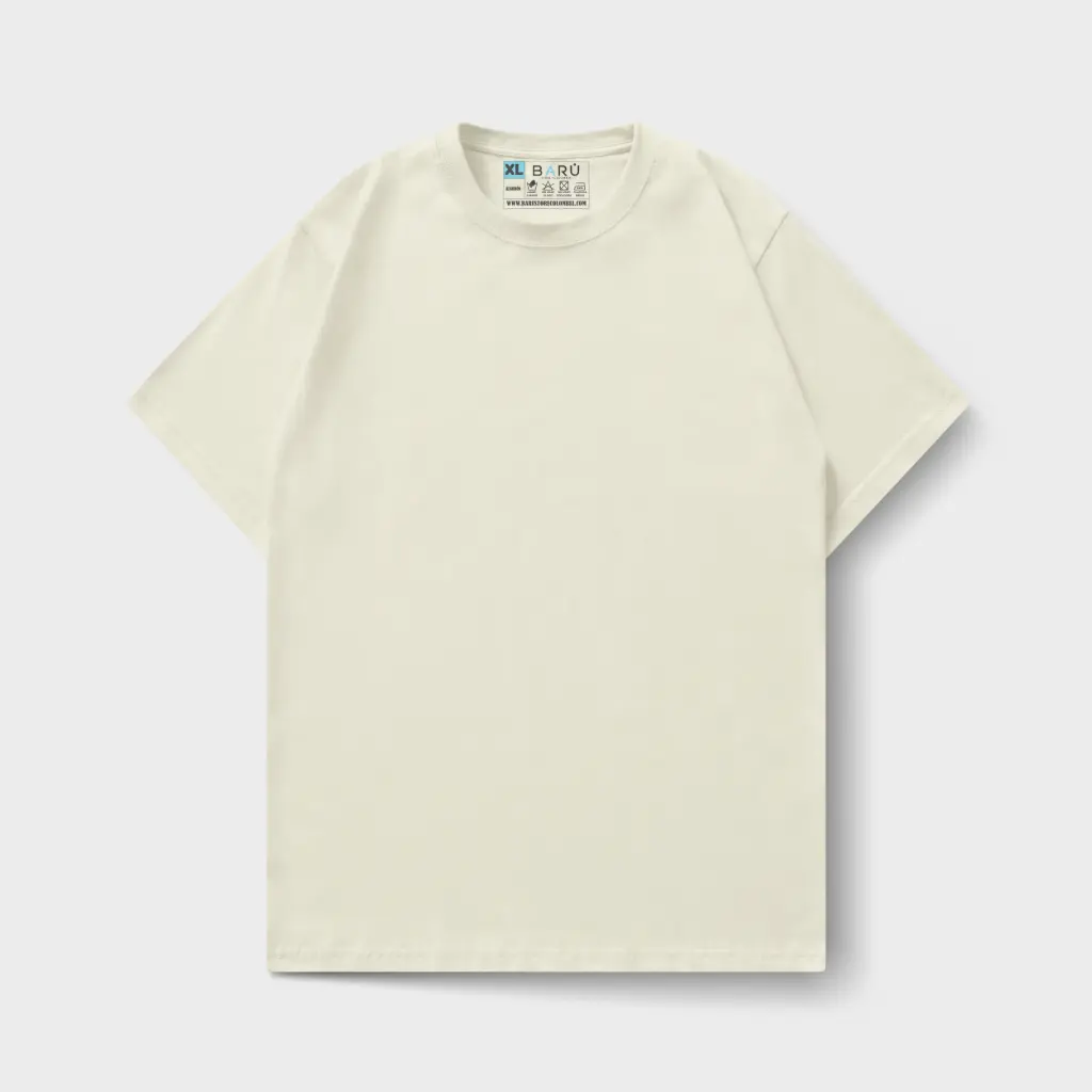 Camiseta clásica - Marfil