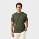Camiseta clásica - Verde militar