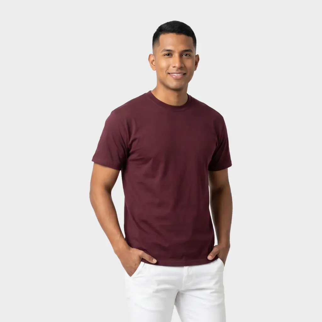Camiseta clásica - Vinotinto