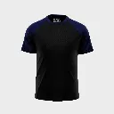 Beisbolera manga corta torso negro