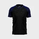 Beisbolera cuello v torso negro