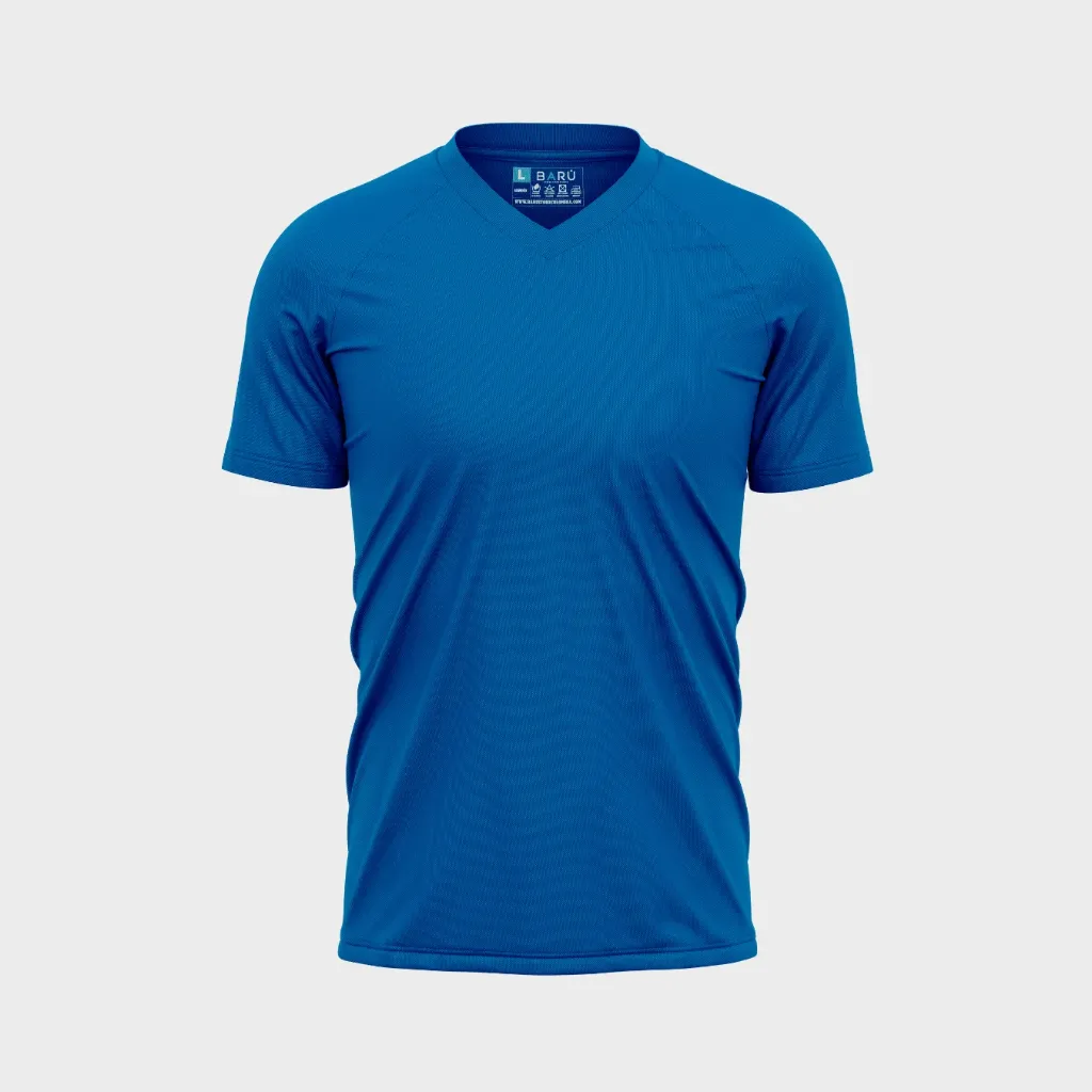 Beisbolera cuello v unicolor