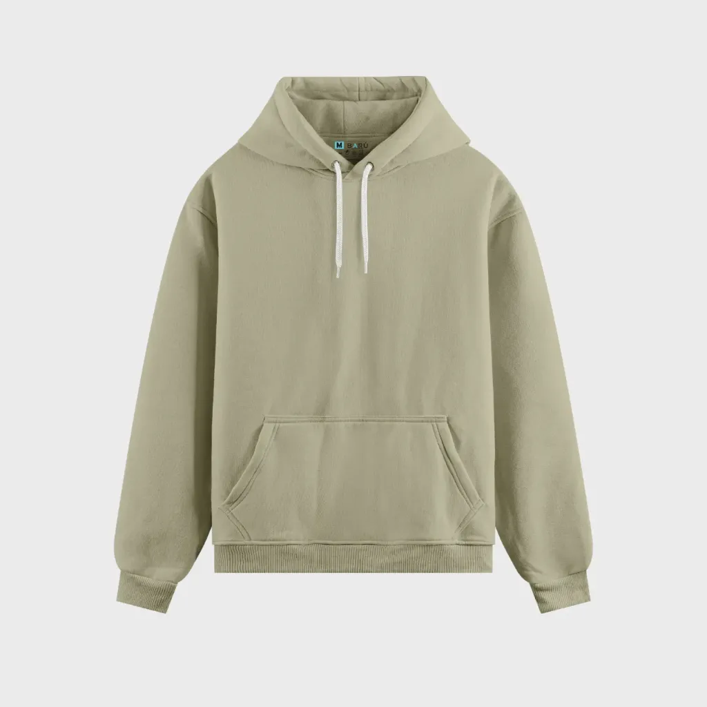 Hoodie clásico unicolor - tierra