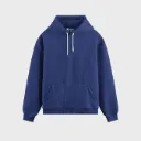 Hoodie clásico unicolor - azules