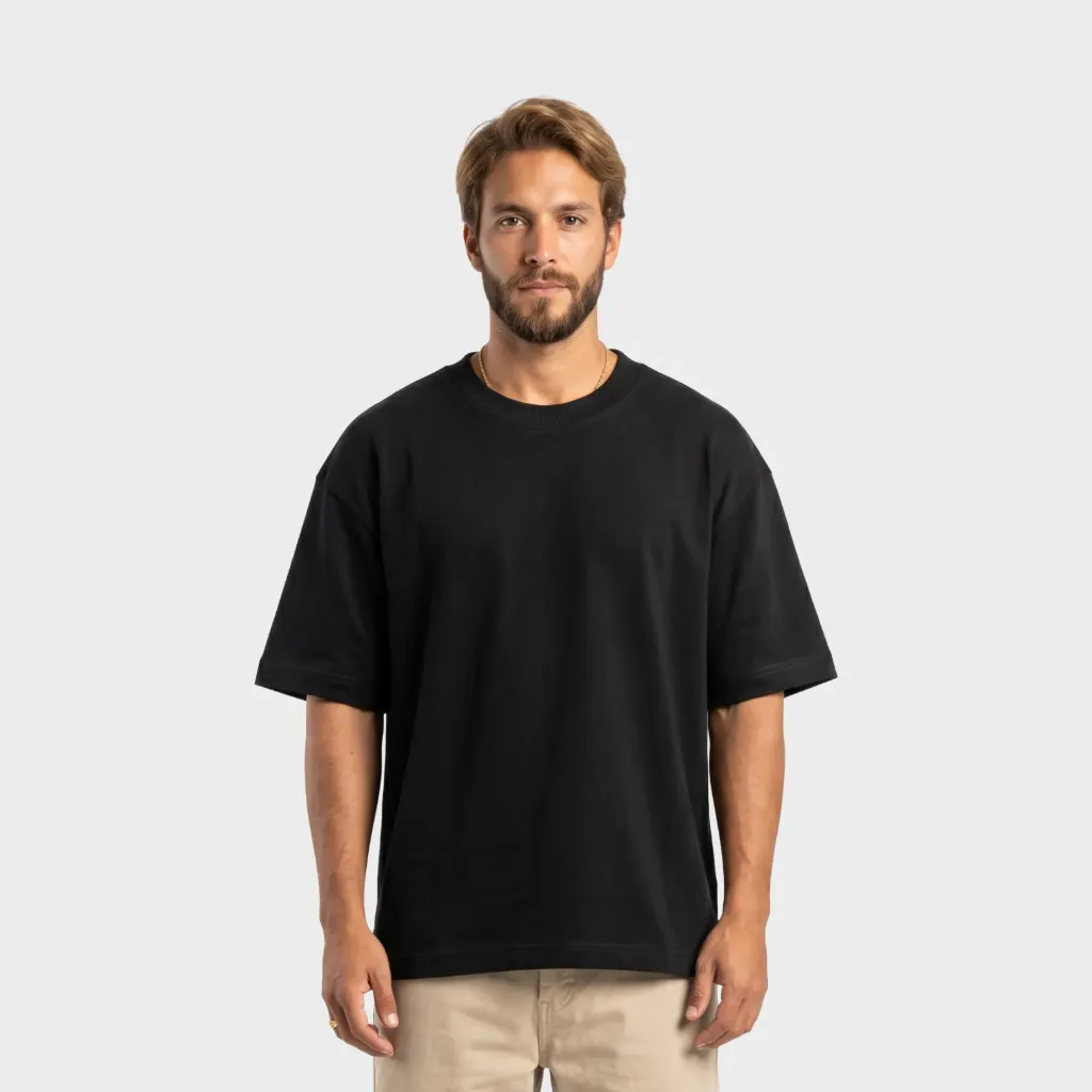 Oversize burda - Negro