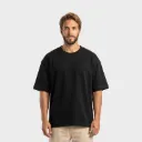 Oversize burda - Negro
