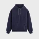 Hoodie clásico unicolor - berenjena