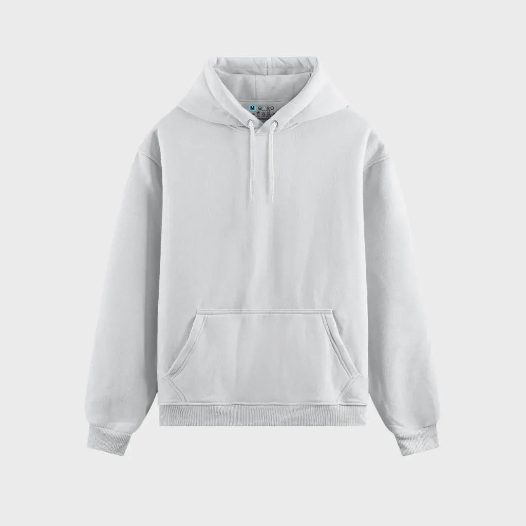 Hoodie clásico unicolor (Blanco)