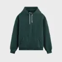 Hoodie clásico unicolor - verde