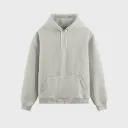 Hoodie clásico unicolor - marfil