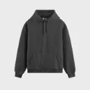 Hoodie clásico unicolor - plomo