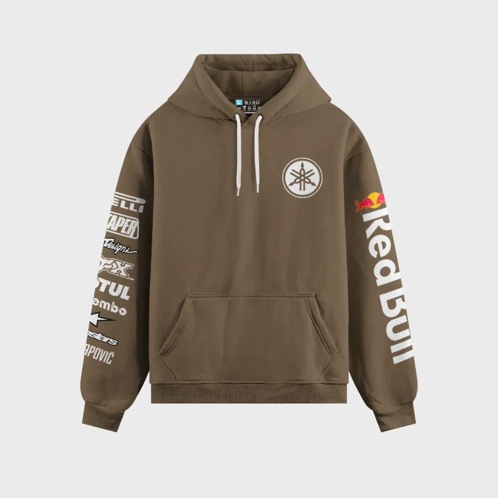 Hoodie clásico Yamaha (Azul marino)