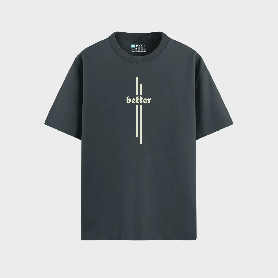 Oversize br - Better white (Azul bebe)