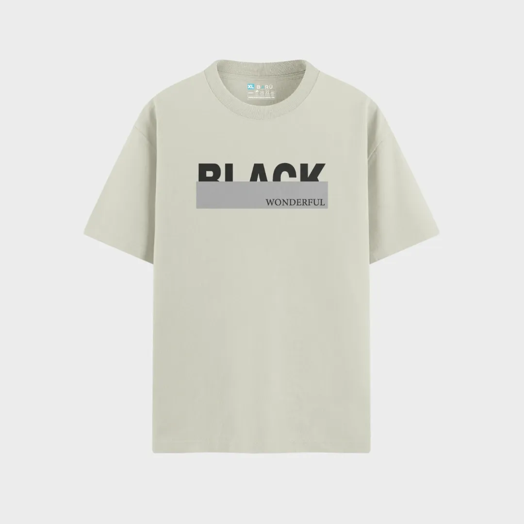 Oversize br - Black black