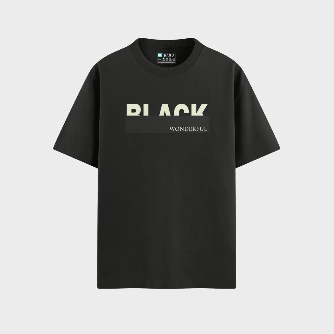 Oversize br - Black white