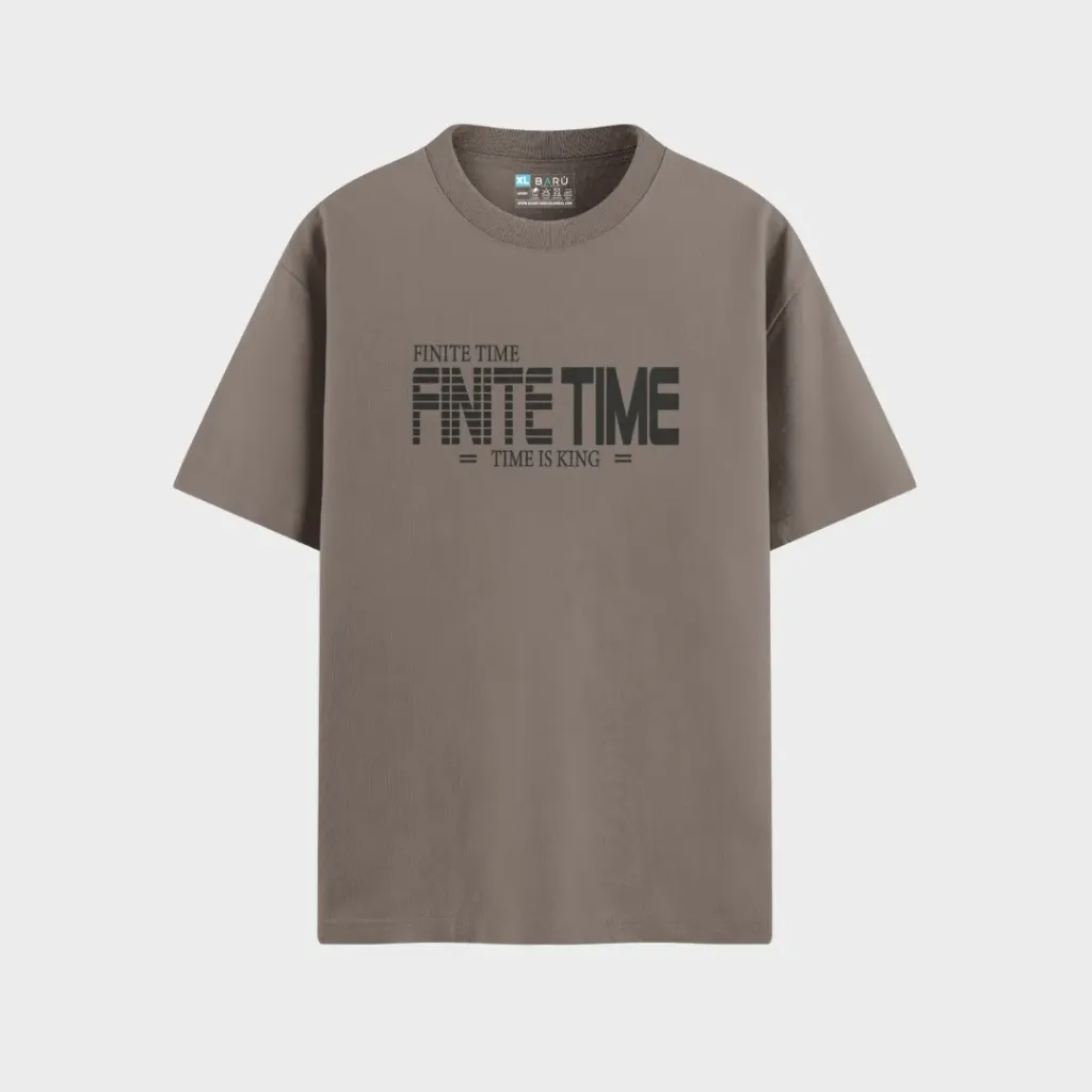 Oversize br - Finite time black (Azul bebe)