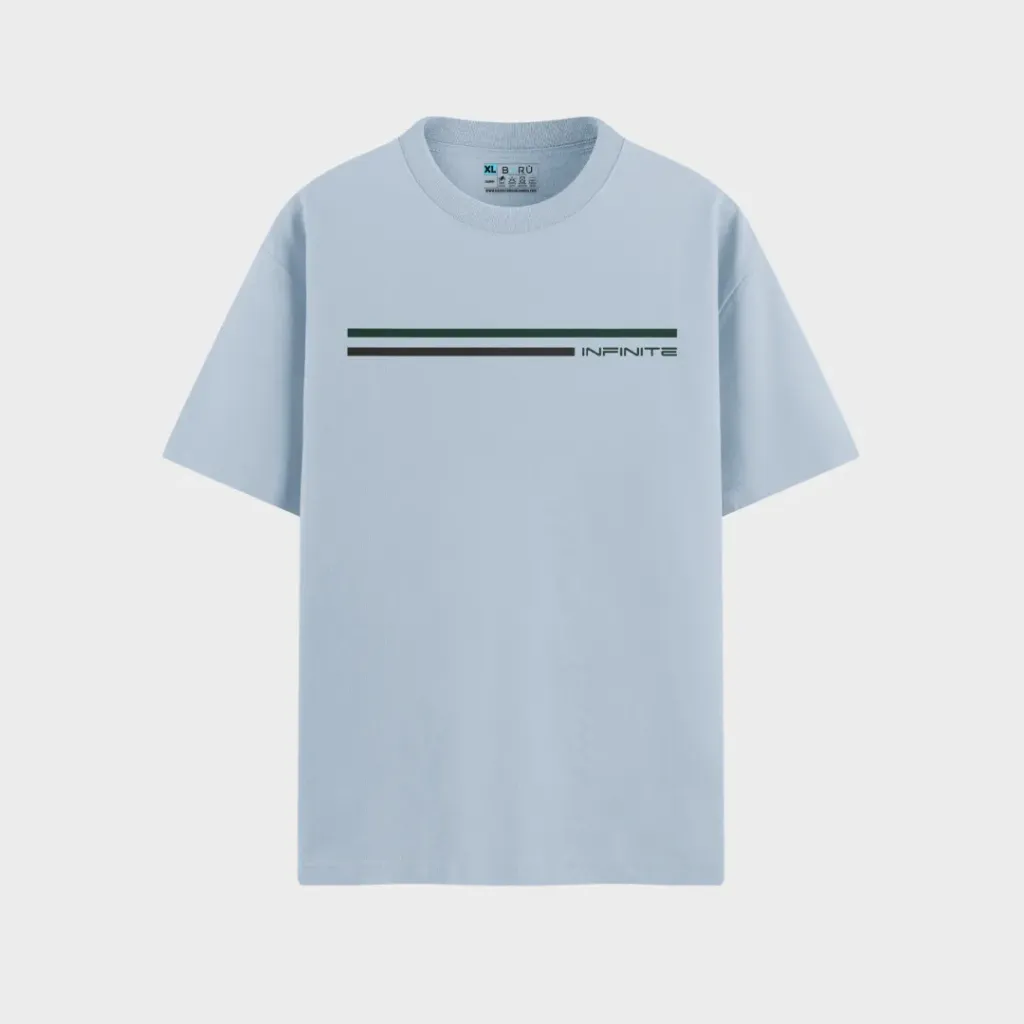 Oversize br - Infinite (Azul bebe)
