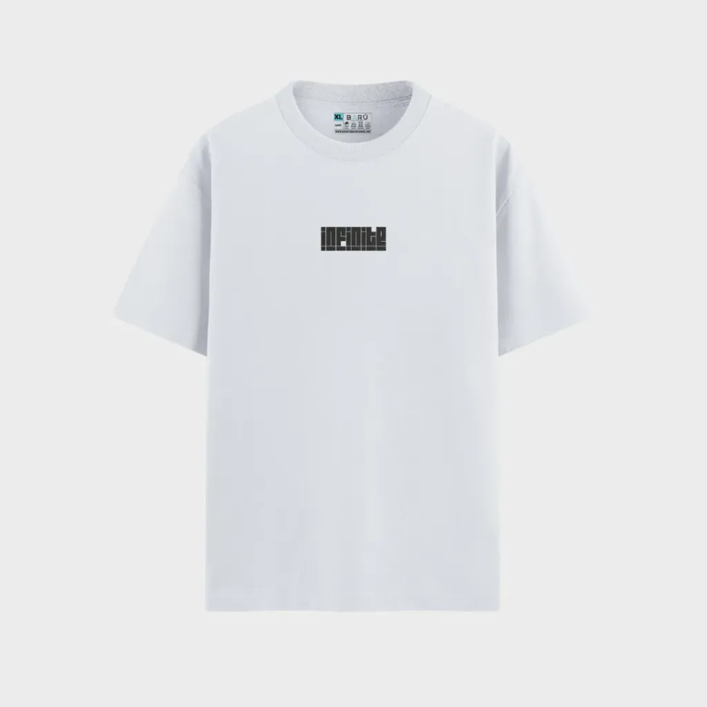 Oversize br - Infinite bold black (Azul bebe)